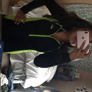 Neon and black sweatshirt